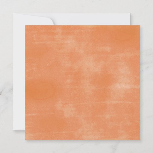 Baby Sprinkle Herfst Pumpkin Carriage Baby shower Kaart (Achterkant)