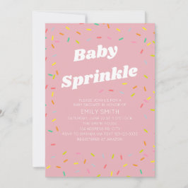 Baby sprinkle kaart