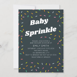 Baby Sprinkle Kaart