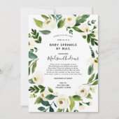 Baby Sprinkle par Mail Greenery invitation (Devant)