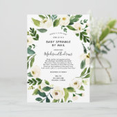 Baby Sprinkle par Mail Greenery invitation (Debout devant)