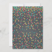 Baby Sprinkle Shower Invitation roze Girl Kaart (Achterkant)