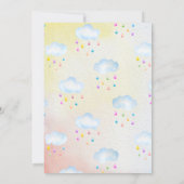 Baby Sprinkle Shower Kaart (Achterkant)