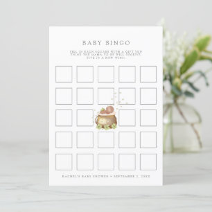 baby st patrick baby shower bingo card kaart