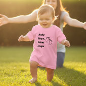 Baby stappen, gigantische sprongen