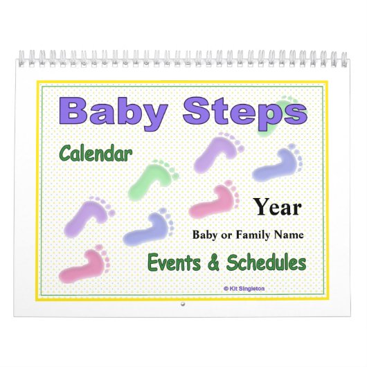 Baby stappen kalender voor Baby en familie (generi (Hoes)