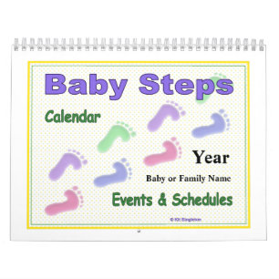 Baby stappen kalender voor Baby en familie (generi
