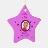 Baby Star Ornaments Keramisch Ornament (Rechts)