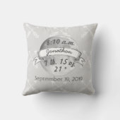 Baby Stat Love You to Moon Arrow Pattern Kussen (Achterkant)