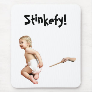Baby Stinkefy!-mousepad Muismat