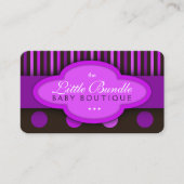 Baby Store Baby Shop Baby Boutique Carte de visite (Devant)