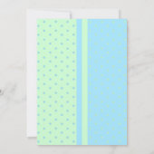 Baby Storm met een Cute Little Baby Boy Kaart (Achterkant)