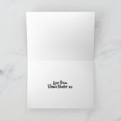 Baby Sugar Glider Kerstmis Feestdagen Kaart (Binnen)