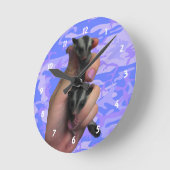 Baby Sugar Gliders Clock Ronde Klok (Hoek)