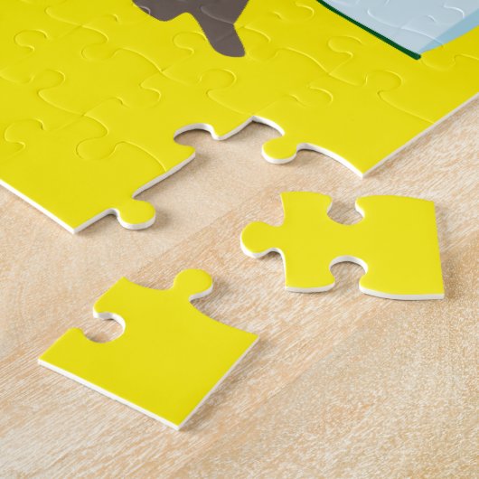 Baby surdimensionné Puzzle Tree coupe fermier (Côté)