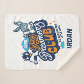 Baby SYLVESTER™ & BUGS BUNNY™ Day Dreamweaver Club Sherpa Deken (Voorkant (horizontaal))