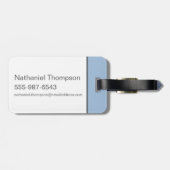 Baby SYLVESTER™ Skiclub Bagagelabel (Achterkant horizontaal)