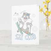 Baby SYLVESTER™ Skiclub Kaart (Gele Bloem)