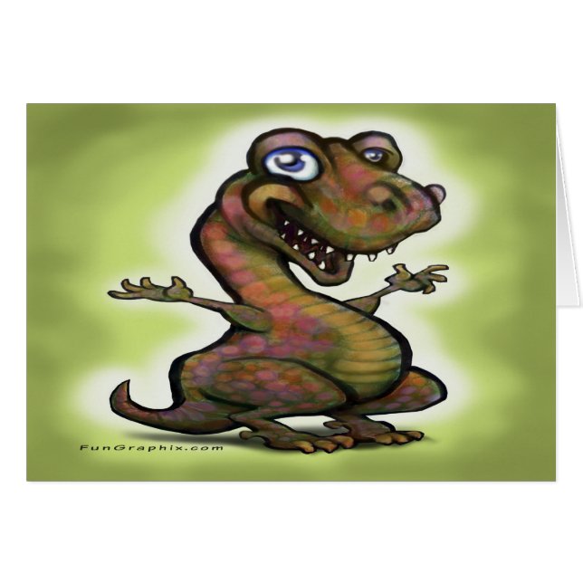 Baby T-Rex (Voorkant Horizontaal)