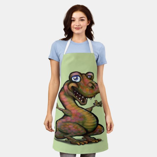 Baby T-Rex Schort (Gedragen)