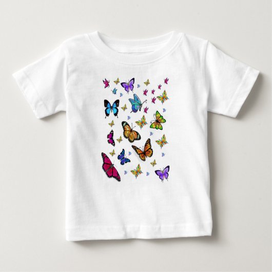 Baby T-Shirt Butterfly (Voorkant)