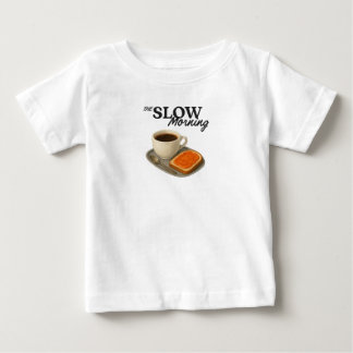 Baby T-shirt de langzame ochtend