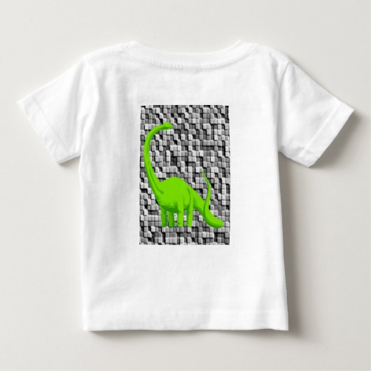 Baby T-shirt dinosaurus (Achterkant)