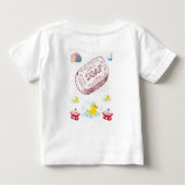 Baby T-shirt eend (Achterkant)