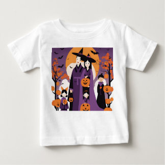 baby T-shirt Familie Halloween Thema