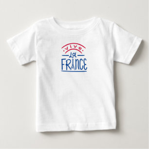 Baby T-shirt - Franse viering Eiffeltoren Kunst