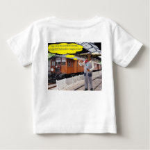 baby t-shirt. Gelukkige Vaderdag. koe/dirigent