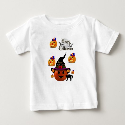 Baby T-shirt Halloween (Voorkant)