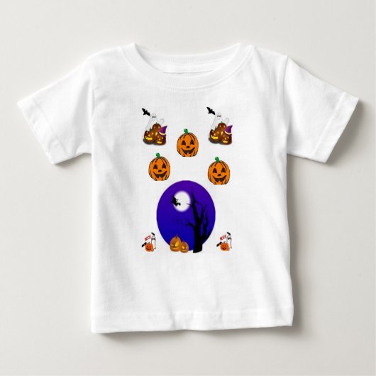 Baby T-shirt Halloween (Voorkant)