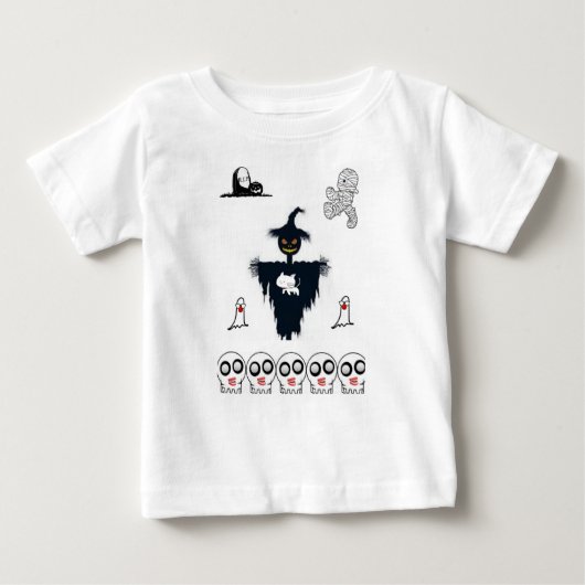 Baby T-shirt Halloween (Voorkant)