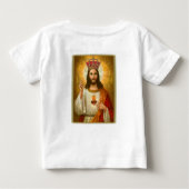 Baby T-shirt Jesus (Achterkant)