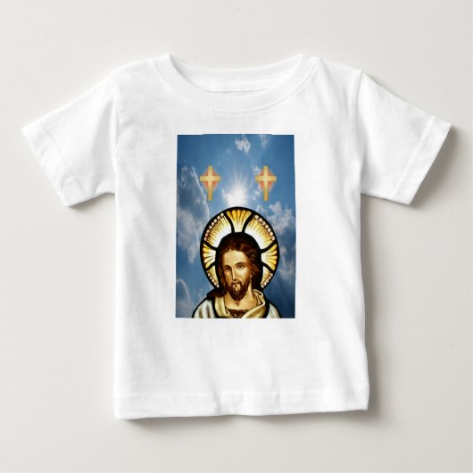 Baby T-shirt Jesus (Voorkant)