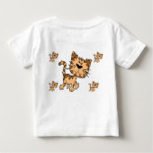 Baby T-shirt kat (Achterkant)