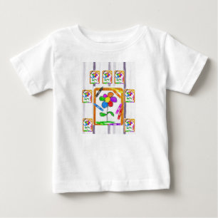 Baby T-shirt krijtje