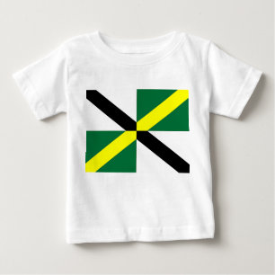 Baby T-Shirt met vlag van Monterey City, VS.