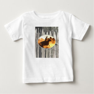 Baby T-shirt Paard