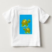Baby T-shirt schildpad (Achterkant)