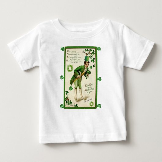 Baby T-shirt St. Patrick's Day (Voorkant)