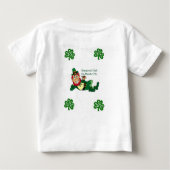 Baby T-shirt St. Patrick's Day (Achterkant)