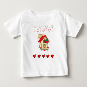 Baby T-shirt Valentijnsdag