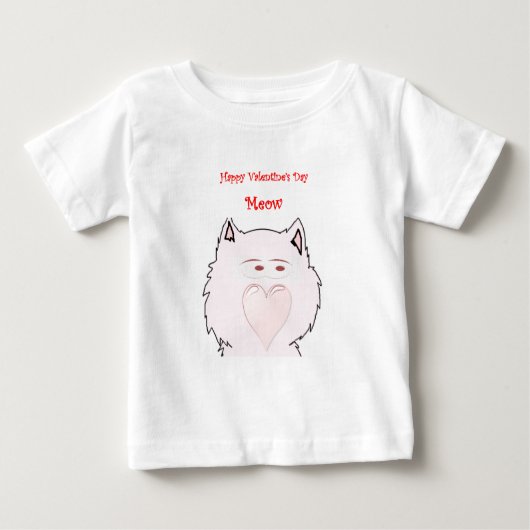 Baby T-shirt Valentijnsdag (Voorkant)