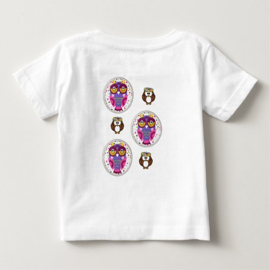 Baby T-shirt Valentijnsdag (Achterkant)