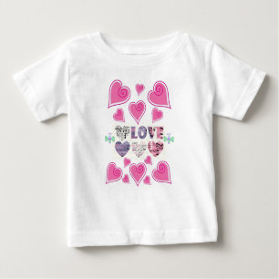 Baby T-shirt Valentijnsdag