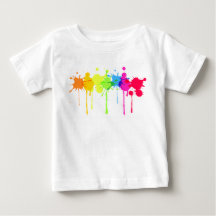 Baby T-shirt verf