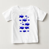 Baby T-shirt vis (Voorkant)