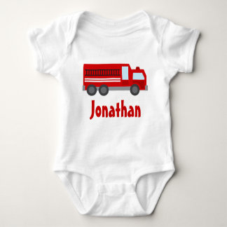 Baby T-shirt voor speciale brandweerman